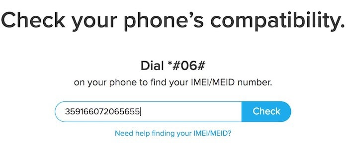 check imei number
